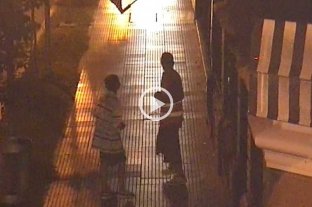 Video: imágenes del robo a Las Delicias