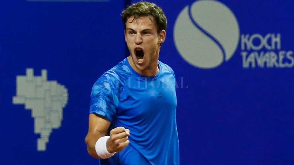 Tenis: Diego Schwartzman avanzó sin problemas en el Masters de Madrid