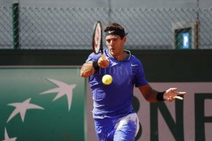 Del Potro debutó con el pie derecho en Roland Garros Del Potro debutó con el pie derecho en Roland Garros