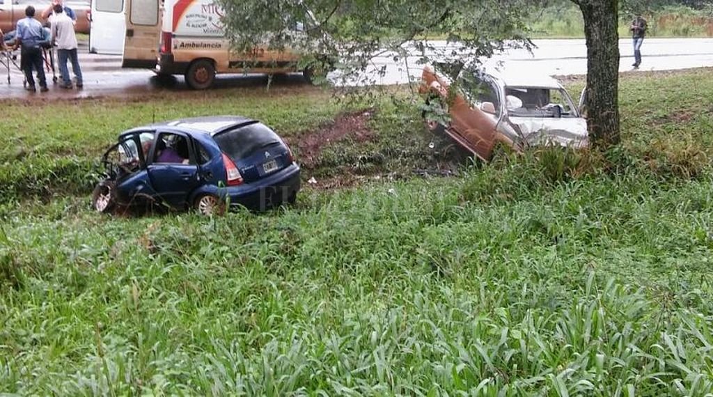 Cinco fallecidos y un herido — Choque fatal