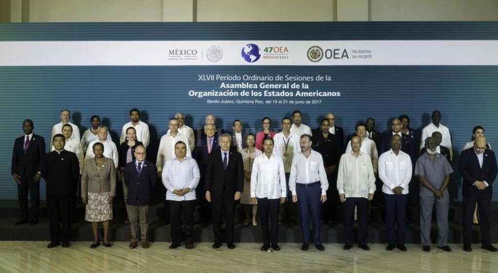 Faurie disertó por primera vez en la OEA y habló sobre Venezuela Faurie disertó por primera vez en la OEA y habló sobre Venezuela