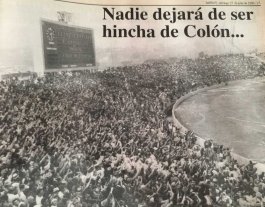 Se festeja el día del Hincha de Colón Se festeja el día del Hincha de Colón