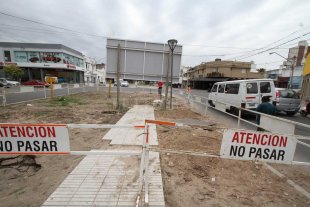 El municipio reclama que se finalicen los trabajos en el socavón de Urquiza y bulevar El municipio reclama que se finalicen los trabajos en el socavón de Urquiza y bulevar