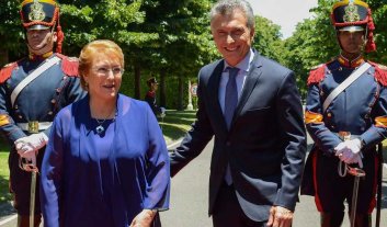 Macri viaja a Chile para reunirse con Bachelet Macri viaja a Chile para reunirse con Bachelet