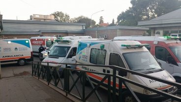 En un rato, una secuencia de accidentes pobló el Cullen En un rato, una secuencia de accidentes pobló el Cullen