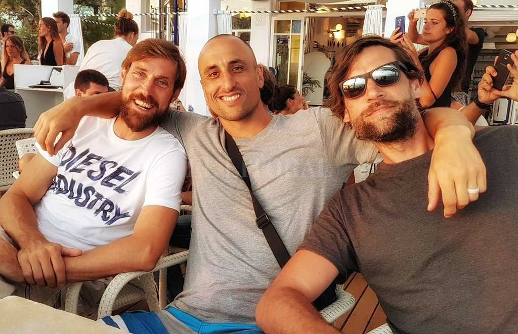 Vacaciones doradas para Manu Ginóbili en Ibiza