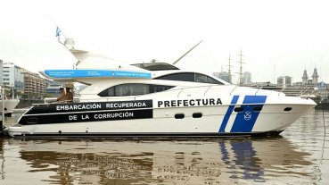 Entregaron a Prefectura el yate secuestrado a Ricardo Jaime Entregaron a Prefectura el yate secuestrado a Ricardo Jaime