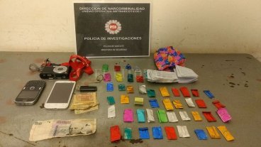 Cocaína en barrio Coronel Dorrego Cocaína en barrio Coronel Dorrego