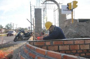 Rincón: la obra del pórtico de ingreso tiene un avance del 60% Rincón: la obra del pórtico de ingreso tiene un avance del 60%