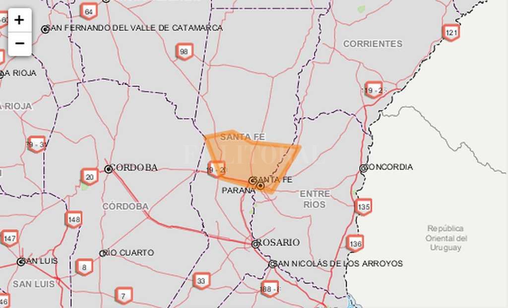 Rige alerta meteorológica por tormentas fuertes