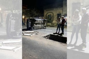 No pudo evitar un "corralito" y volcó No pudo evitar un "corralito" y volcó