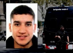 Difundieron imágenes del supuesto atacante de Barcelona mientras huía a pie Difundieron imágenes del supuesto atacante de Barcelona mientras huía a pie