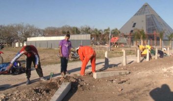 Boliches: trabajan en obras de acceso e infraestructura Boliches: trabajan en obras de acceso e infraestructura