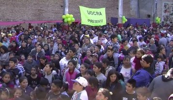 La UOCRA festejó a lo grande con los más pequeños La UOCRA festejó a lo grande con los más pequeños