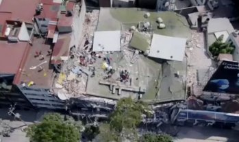 Video: Los derrumbes de la ciudad de México desde un dron Video: Los derrumbes de la ciudad de México desde un dron