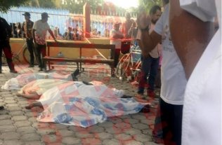 Una iglesia se derrumbó en un bautismo y dejó 11 muertos en México Una iglesia se derrumbó en un bautismo y dejó 11 muertos en México