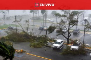 María dejó Puerto Rico a oscuras y bajó a categoría 3 María dejó Puerto Rico a oscuras y bajó a categoría 3
