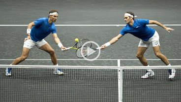 Federer y Nadal, juntos en el dobles Federer y Nadal, juntos en el dobles