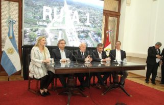 La provincia presentó el plan integral de gasoducto y colectoras de la Ruta 1 La provincia presentó el plan integral de gasoducto y colectoras de la Ruta 1