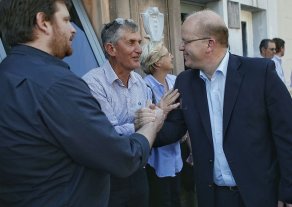Contigiani: "El único camino es el de la honestidad, la produccion y el trabajo" Contigiani: "El único camino es el de la honestidad, la produccion y el trabajo"