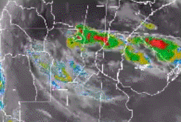 Mirá cómo avanza la tormenta por la provincia de Santa Fe Mirá cómo avanza la tormenta por la provincia de Santa Fe