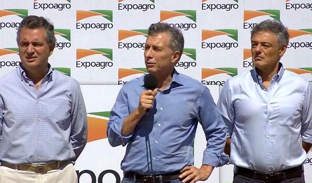 Macri abrió Expoagro con anuncios