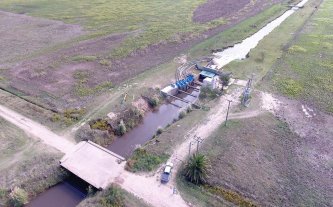 Comenzaron a liberar la Ruta 90 en Melincué Comenzaron a liberar la Ruta 90 en Melincué