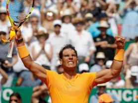 Nadal venció a Nishikori y conquistó su undécimo título en Montecarlo Nadal venció a Nishikori y conquistó su undécimo título en Montecarlo