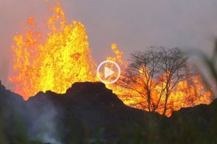Las impactantes imágenes de la erupción del volcán en Hawaii Las impactantes imágenes de la erupción del volcán en Hawaii