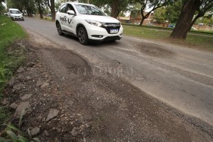 Un tramo de Vélez Sarsfield que parece inmune al bacheo Un tramo de Vélez Sarsfield que parece inmune al bacheo
