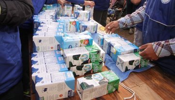 Vendía leche que la provincia destina a comedores infantiles Vendía leche que la provincia destina a comedores infantiles
