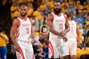 Houston resiste y volvió a empatar la serie con Golden State Houston resiste y volvió a empatar la serie con Golden State