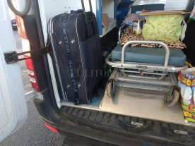 Llevaban una paciente y 84 kilos de marihuana en la ambulancia Llevaban una paciente y 84 kilos de marihuana en la ambulancia