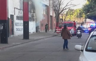 Colón suspendió su primer amistoso por el incendio en la cabina de gas Colón suspendió su primer amistoso por el incendio en la cabina de gas