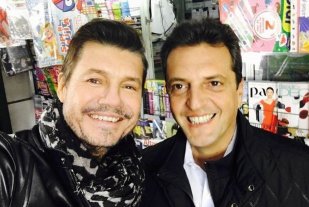 Marcelo Tinelli se reunió con Sergio Massa Marcelo Tinelli se reunió con Sergio Massa