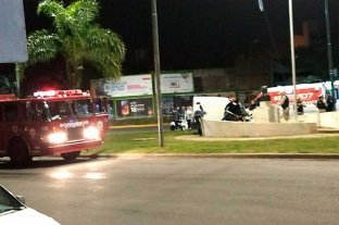 Fuerte choque en la Costanera dejó un lesionado Fuerte choque en la Costanera dejó un lesionado