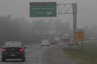 Advierten por nieblas y calzada resbaladizas en rutas de Santa Fe Advierten por nieblas y calzada resbaladizas en rutas de Santa Fe