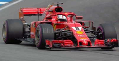 Vettel se queda con la "pole" en Hockenheim Vettel se queda con la "pole" en Hockenheim