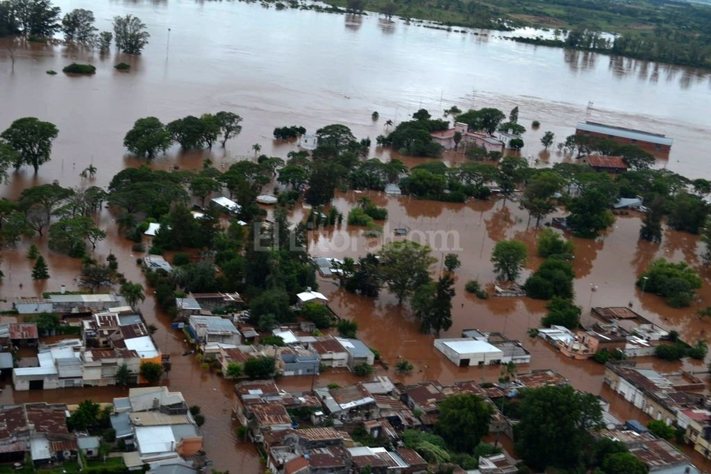 Video Impactantes Imágenes De La Inundación En Concordia El Litoral Noticias Santa Fe