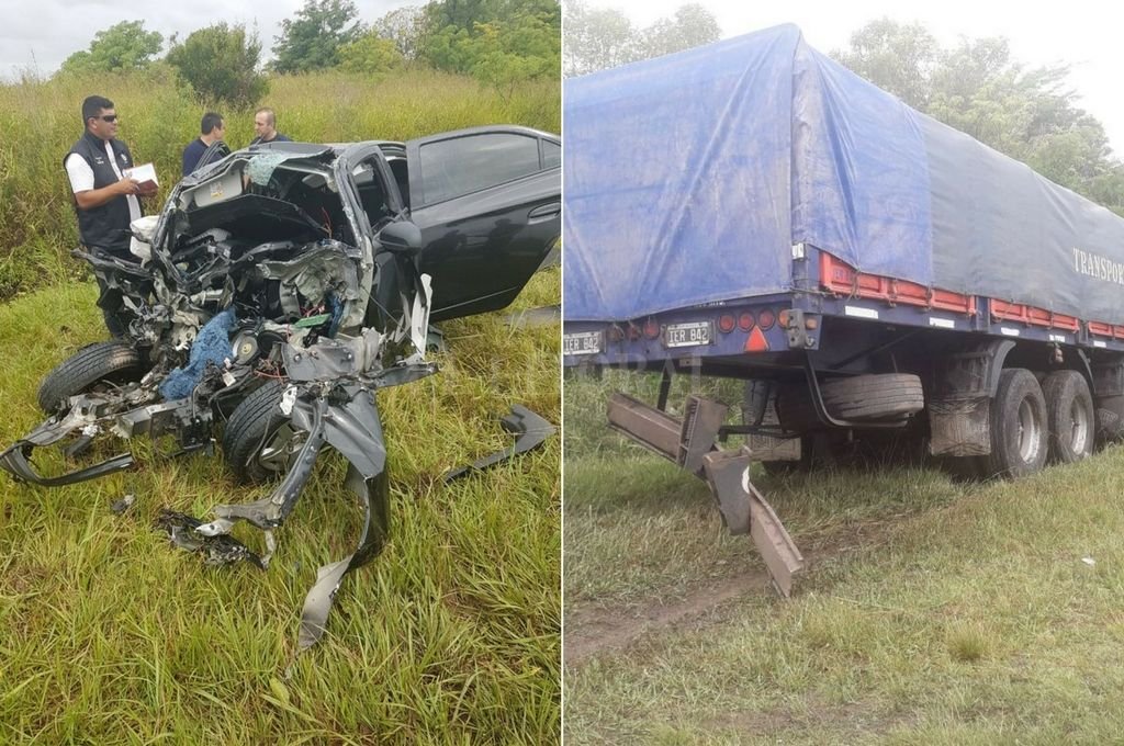 Fuerte Accidente Entre Un Camión Y Un Auto En La Ruta 11 : : El Litoral ...