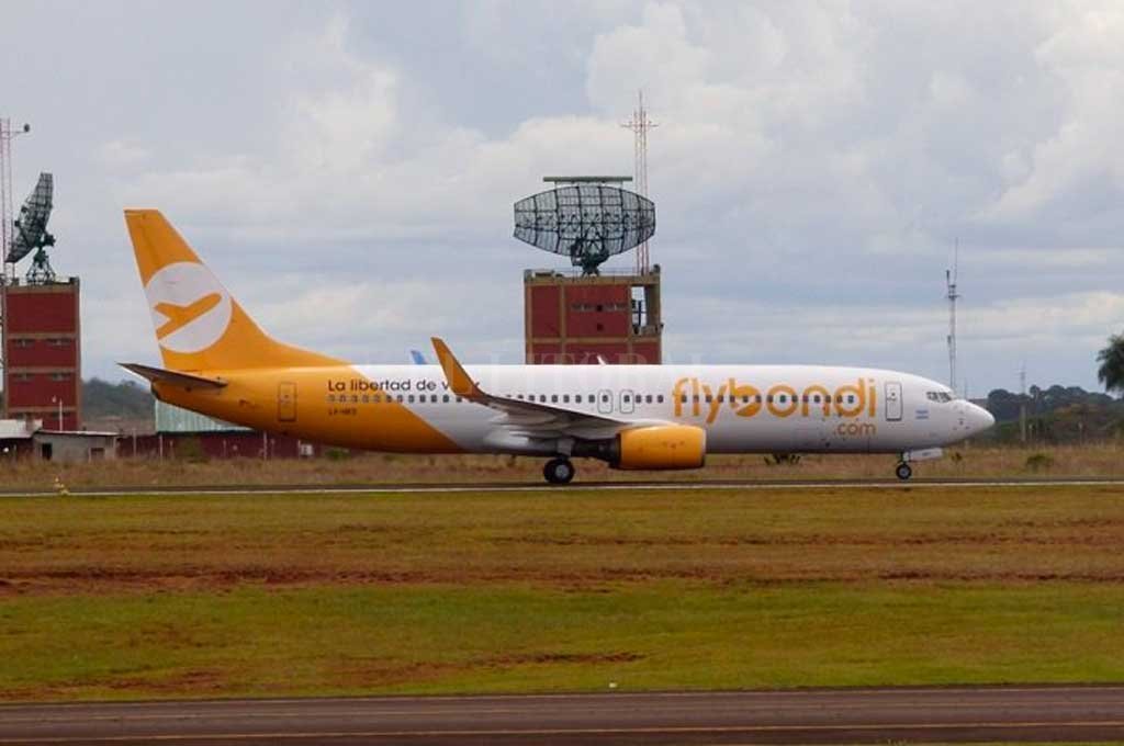 La segunda prueba de Flybondi se realizó sin contratiempos : : El