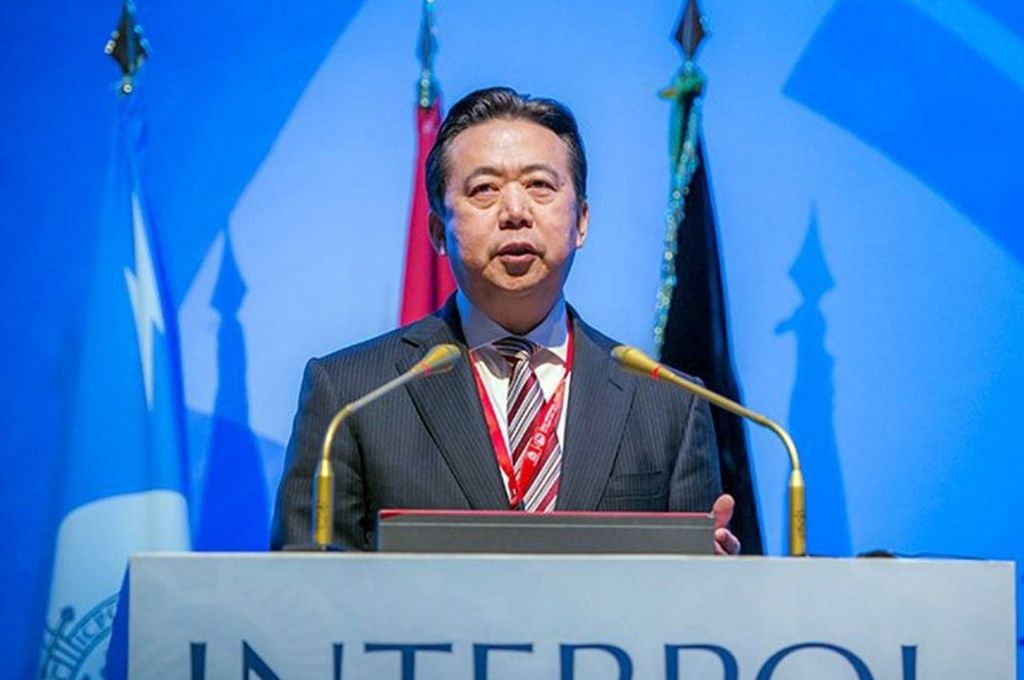 Interpol pide información a China de presidente desaparecido