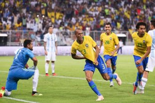 Amistoso en Arabia Saudita Agónica derrota de Argentina ante Brasil - Agónica derrota de Argentina ante Brasil -