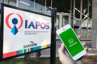 Sistema ágil Iapos habilitó un WhatsApp para consultas por medicamentos - Iapos habilitó un WhatsApp para consultas por medicamentos -