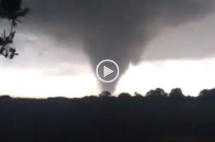 Entre Avellaneda y Guadalupe Norte Registraron un tornado en el norte provincial - Registraron un tornado en el norte provincial -