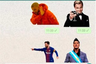 La novedad del mensajero Furor por los stickers de WhatsApp: aprendé a hacer uno - Furor por los stickers de WhatsApp: aprendé a hacer uno -