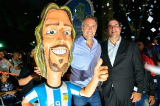 Noche de emociones Batistuta, Comizzo y Maglioni tienen ya su justo homenaje en Reconquista - Batistuta, Comizzo y Maglioni tienen ya su justo homenaje en Reconquista -