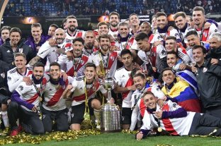 En Madrid River le ganó a Boca y se quedó con la Copa Libertadores - River le ganó a Boca y se quedó con la Copa Libertadores -