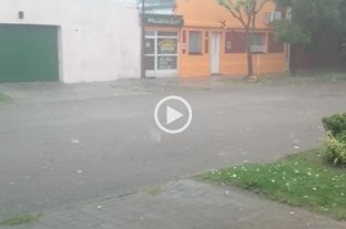 Este martes Videos: el granizo en Santa Fe y Santo Tomé - Videos: el granizo en Santa Fe y Santo Tomé -