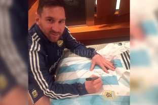 Imperdible La camiseta autografiada de Messi puede ser tuya: ¡participá del concurso! - La camiseta autografiada de Messi puede ser tuya: ¡participá del concurso! -
